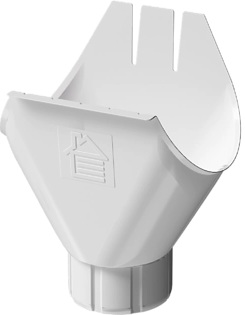 Воронка водосточная желоба Stal Premium (18шт/уп)