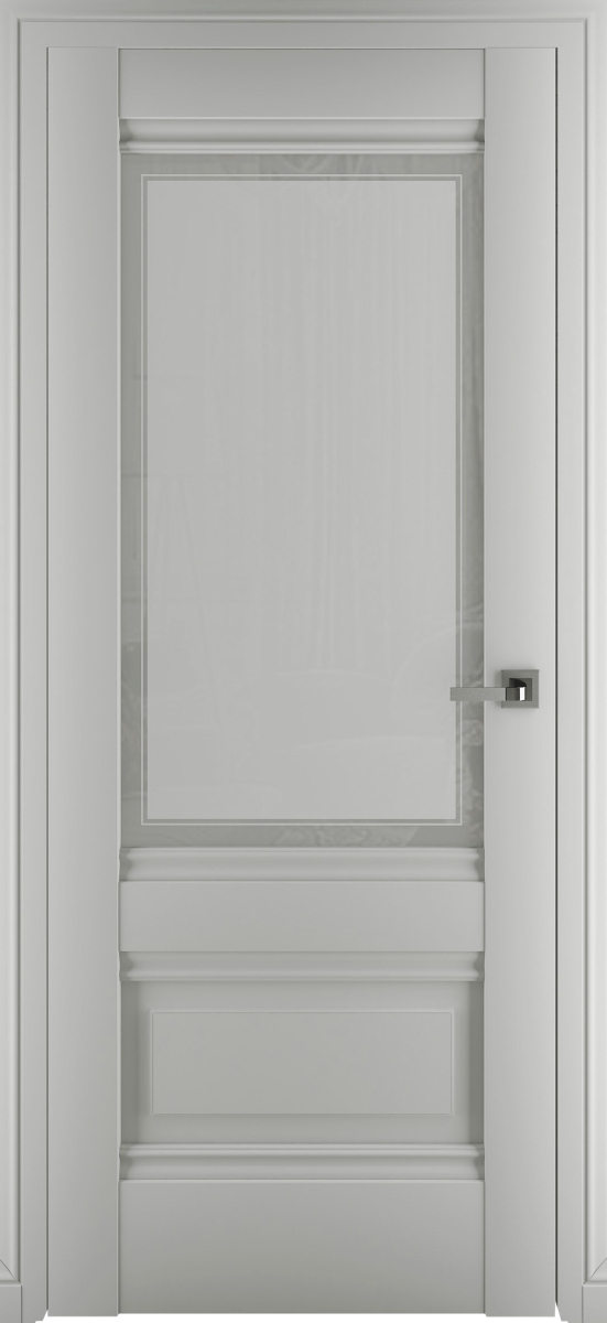 Турин В4, Classic Baguette, Экошпон, Матовый серый, Сатинат