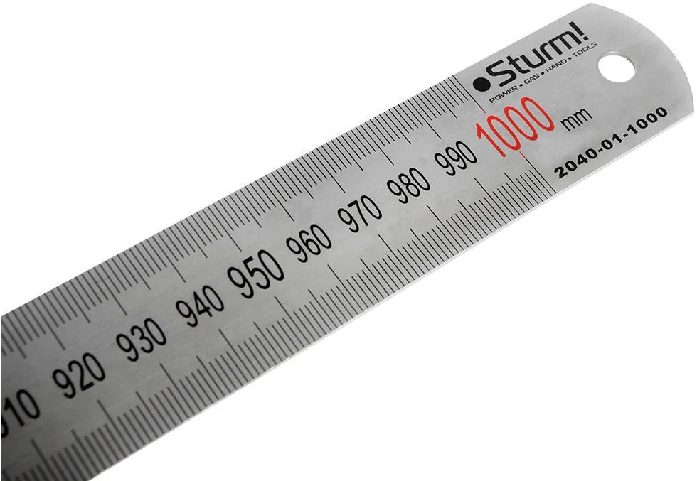 Линейка измерительная Sturm (1000мм) 2040-01-1000