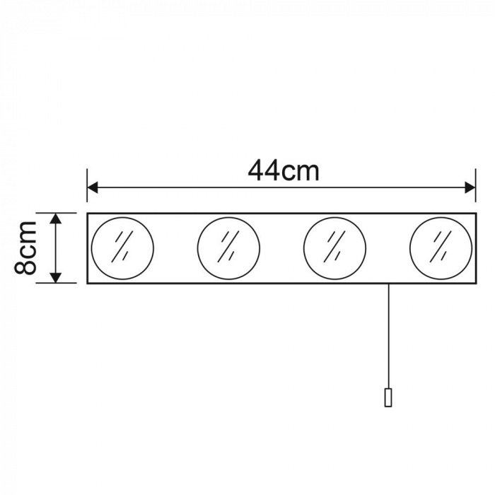 Бра AQUA A4444AP-4CC