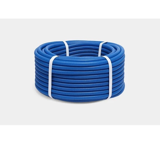 Труба гофрированная защитная КОНТУР (20, 28/23) синяя