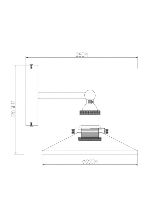 Бра Delta 2000/04 AP-1