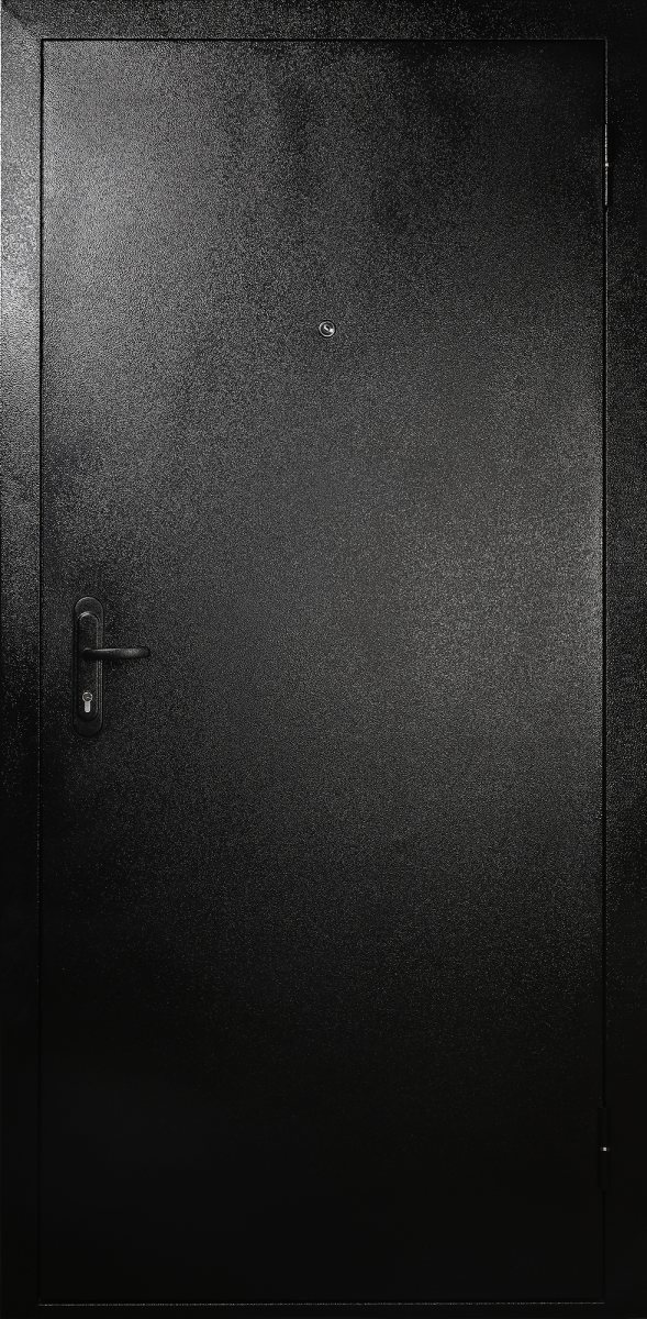 Входная дверь 5 см Шагрень черная