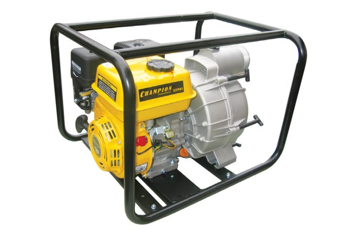 Мотопомпа бензиновая Champion GTP81