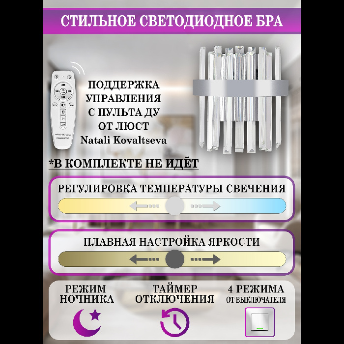 Бра LED LAMPS 81123/1W