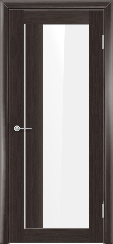 Т41, Орех темный рифленый, Лакобель белый