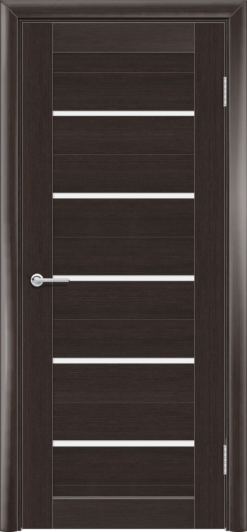 Т52, Орех темный рифленый, Белое матовое