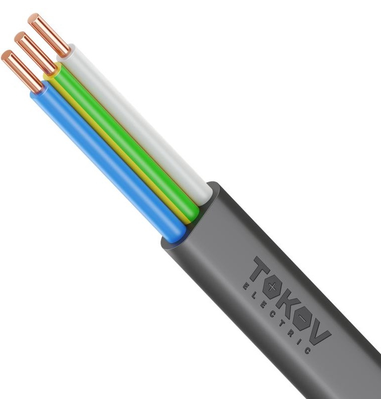 Кабель Tokov Electric ВВГ-Пнг(А)-LS 3х1.5 ОК (N PE) (0.66кВ, уп.100м) УТ000028383 1851703