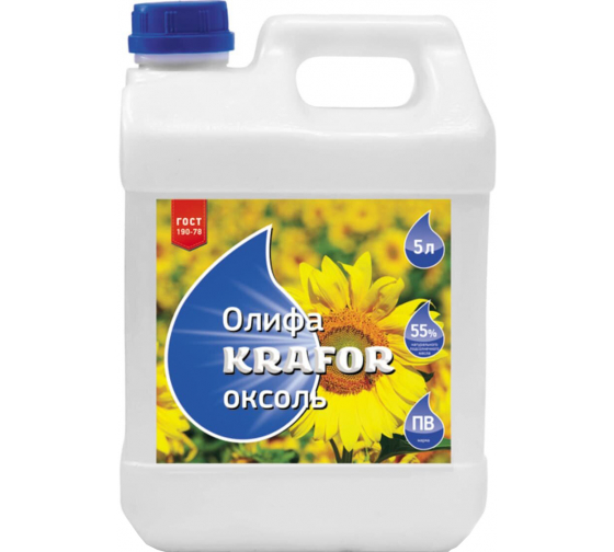 Олифа Оксоль 5л Krafor 29971