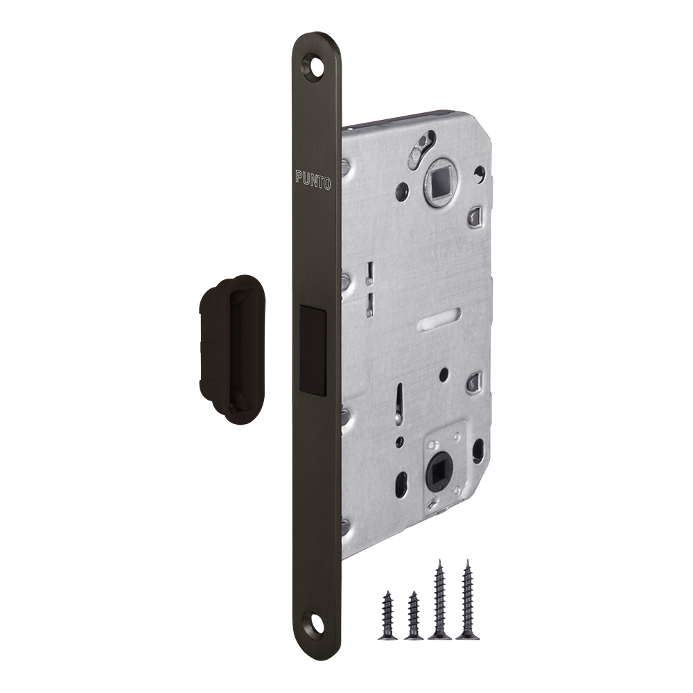 Защелка врезная магнитная Punto ML96WC-50/BL GR (графит) блистер 48805