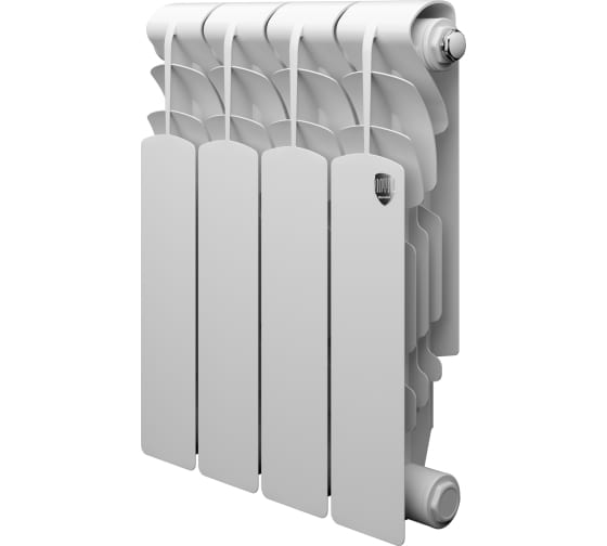 Радиатор алюминиевый Royal Thermo Revolution 350 350 мм Бок., Белый
