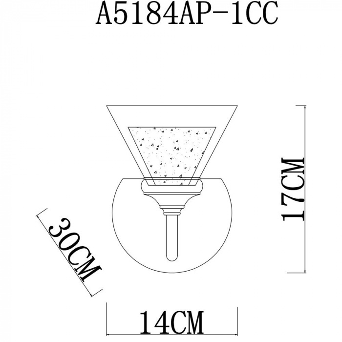 Бра Toscana A5184AP-1CC