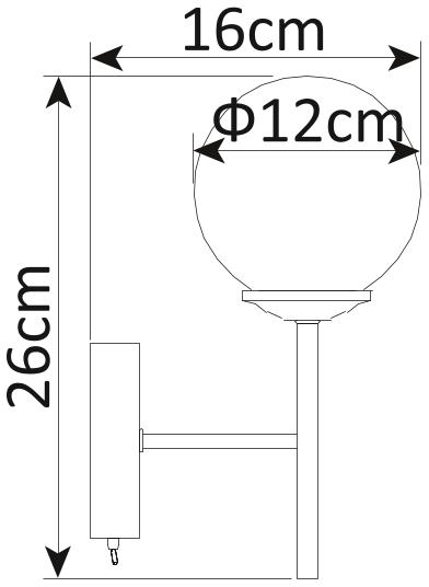 Бра Arancia A9276AP-1CC