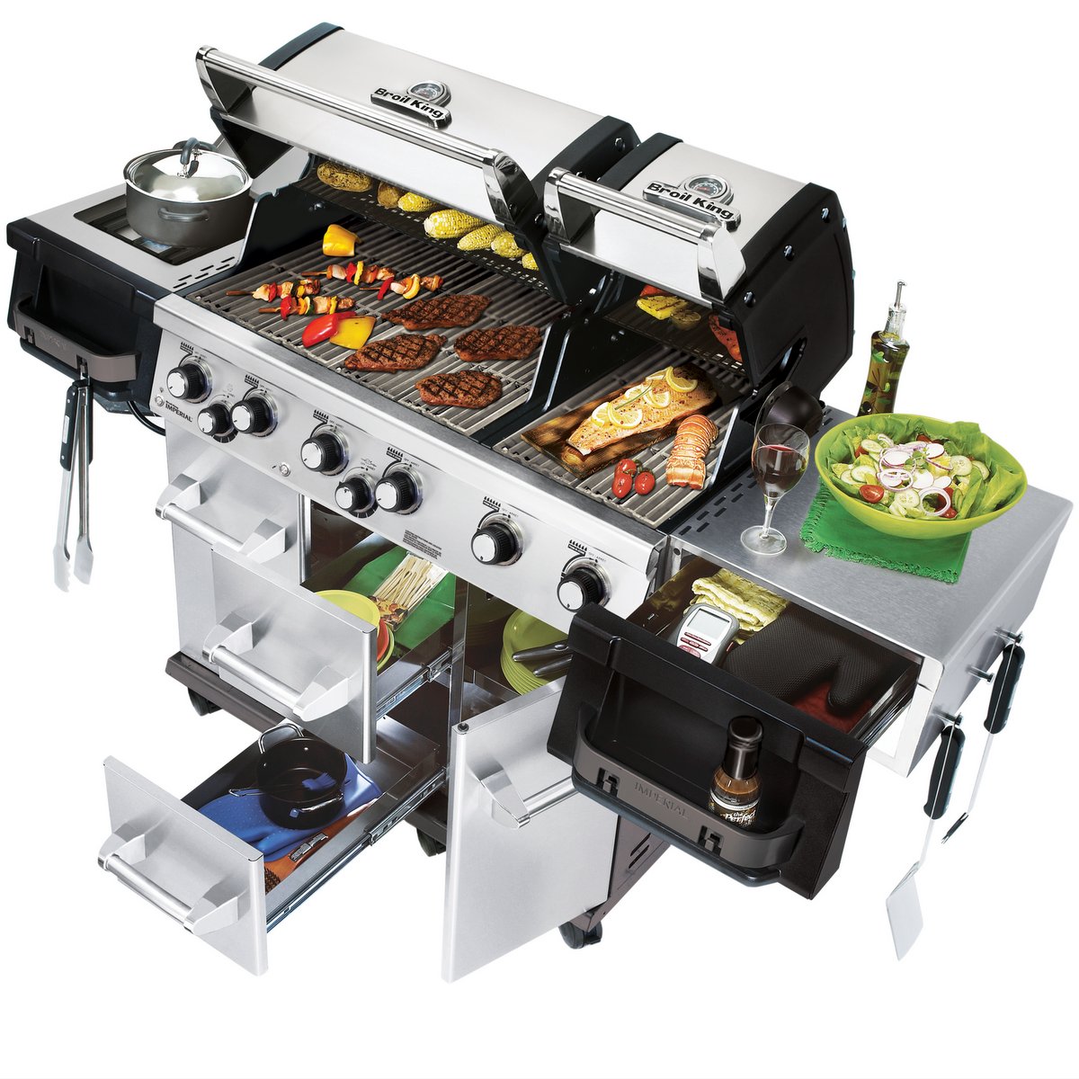 Гриль газовый Broil King Imperial S 690IR