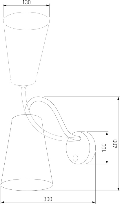 Бра Wire 2445 Wire White