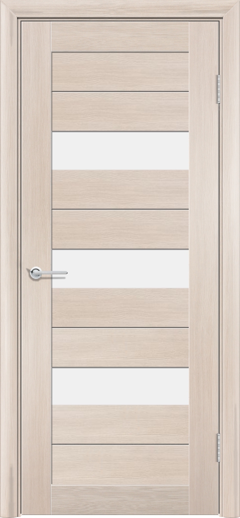 Т36, Лиственница кремовая, Белое матовое