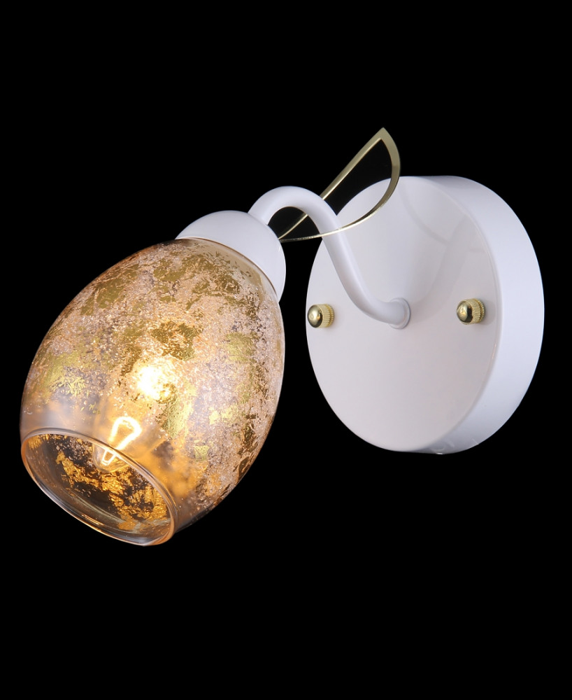 Бра 11439 11439/1W WHITE&GOLD