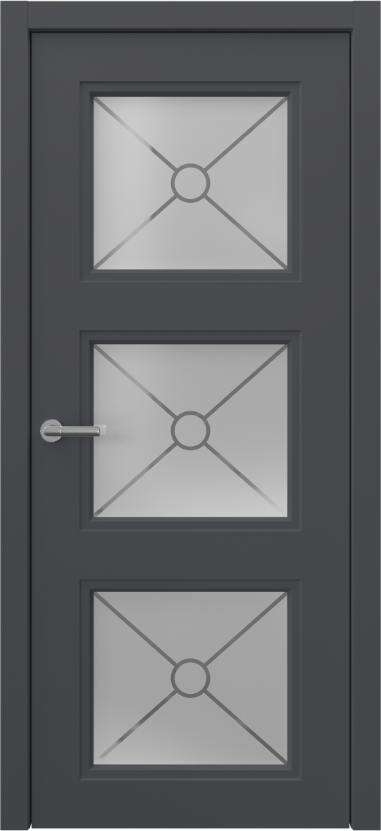 Nevada 18, Nevada, Экошпон, Софт графит, Сатинат белое