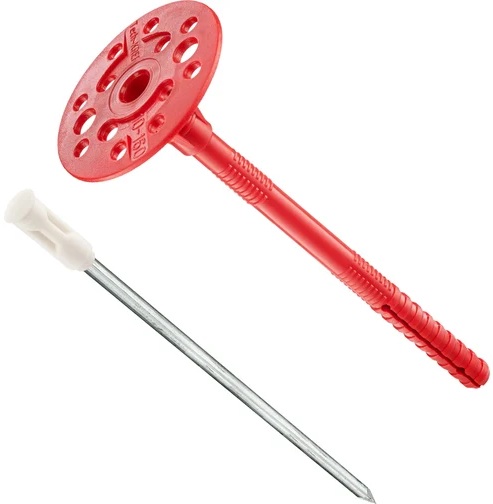 Дюбель IZL-T для термоизоляции с металлическим гвоздем 10х100мм 10L