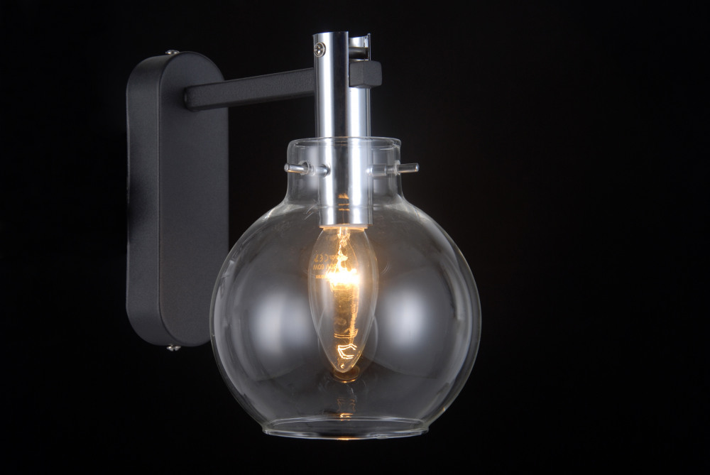 Бра SPHERE 81021-1W MATT BLACK