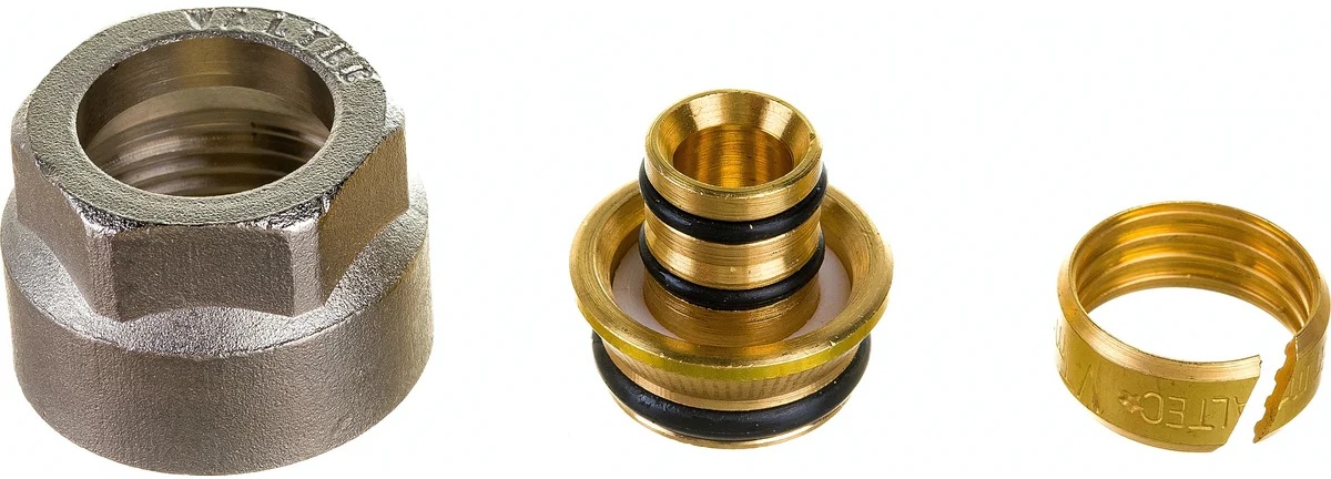 Фитинг для соединения м-пл.трубы к коллектору Valtec VT.4420.NVE.16 (уп 10/180)