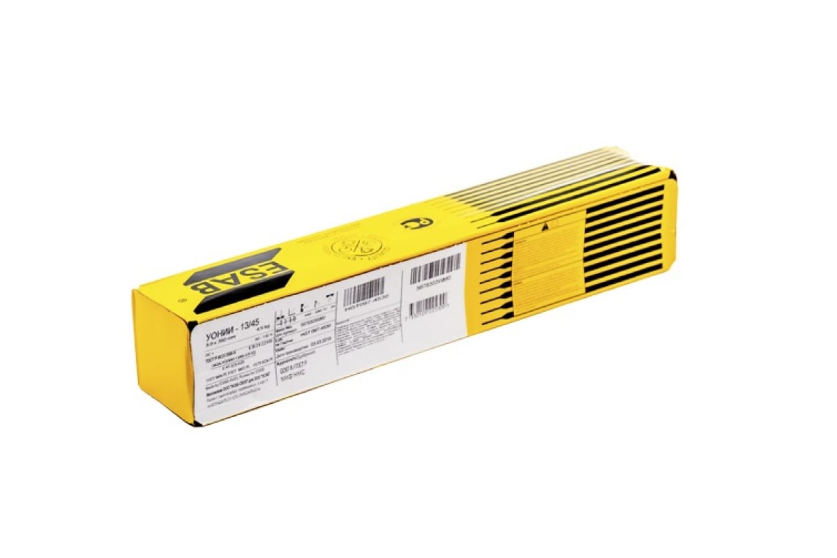 Электроды Esab УОНИИ - 13/45 (3.0x350 мм; 4.5 кг) 5678303WM0