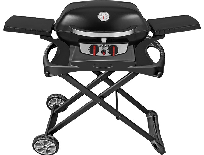 Гриль газовый KOCH Gourmet 100 set, черный
