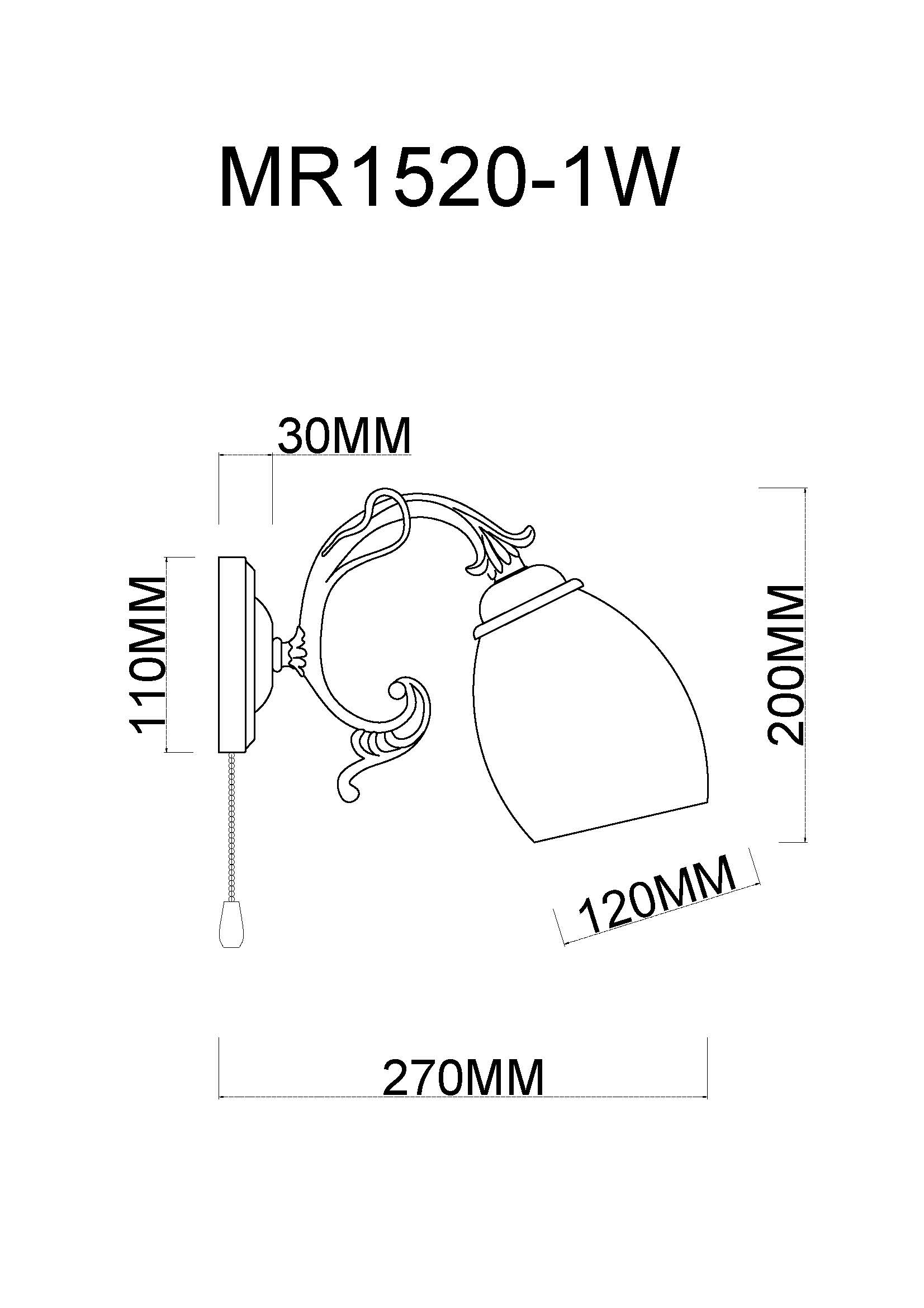 Бра Biene MR1520-1W