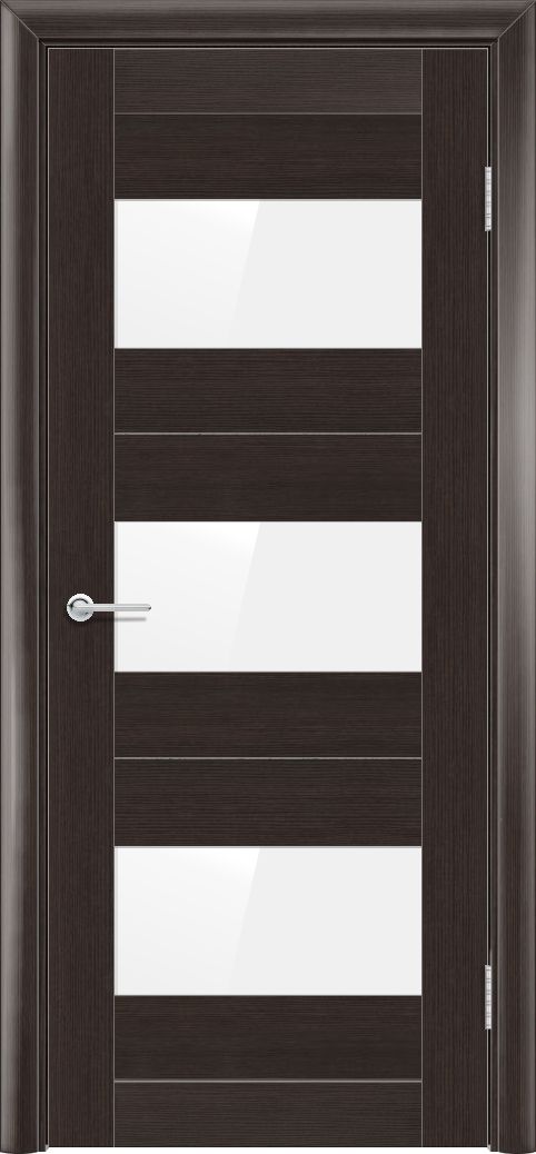 Т59, Орех темный рифленый, Лакобель белый