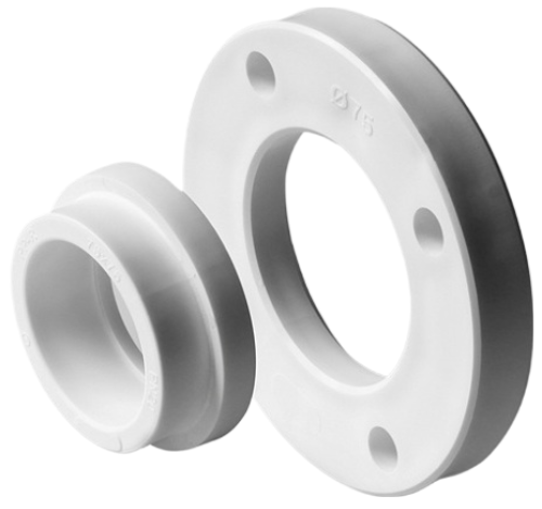 Фланцевый бурт-муфта полипропиленовая Hiesskraft