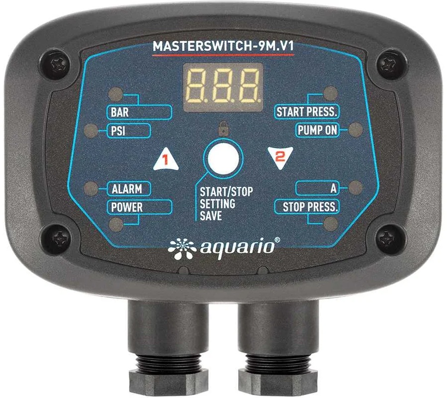 Реле давления электронное Aquario Masterswitch-9M.V1