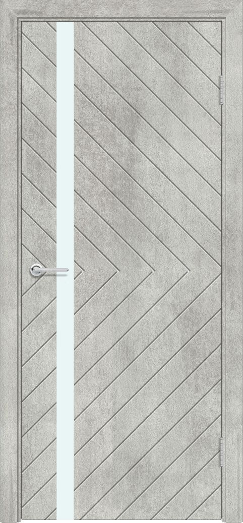 M55, Бетон серый, Лакобель белый