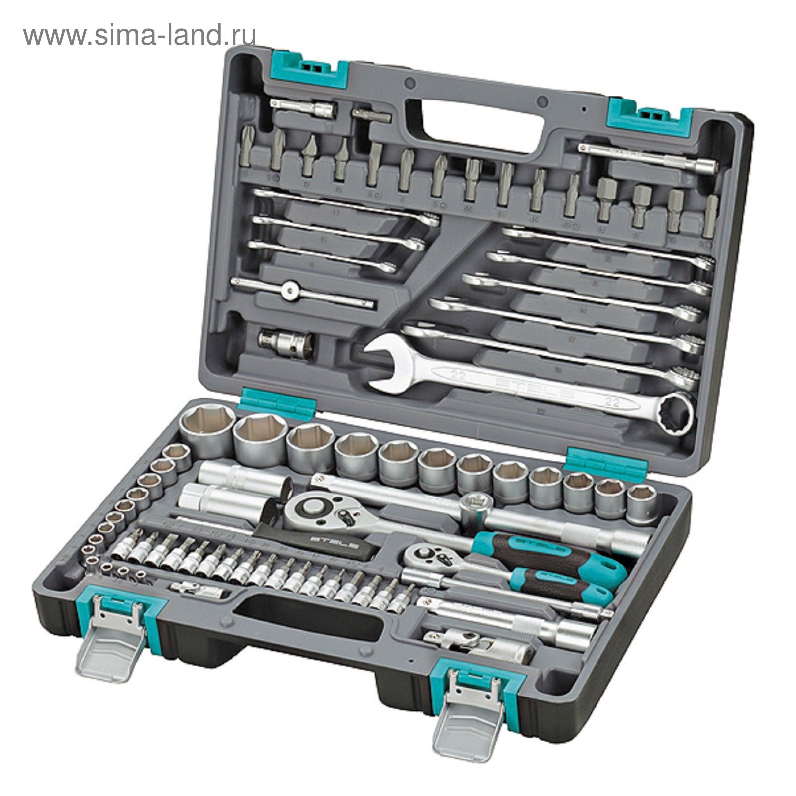 Набор автоинструментов Stels (82 предмета) 14105