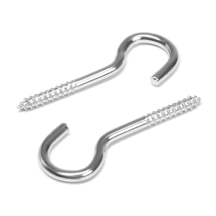 Шуруп с полукольцом оцинкованный М4х60 (100шт) Bohrer