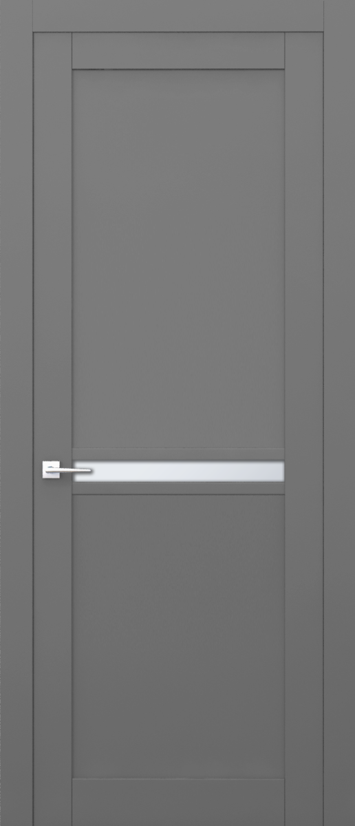 V 11, Vista, Экошпон, Софт серый, Белое матовое