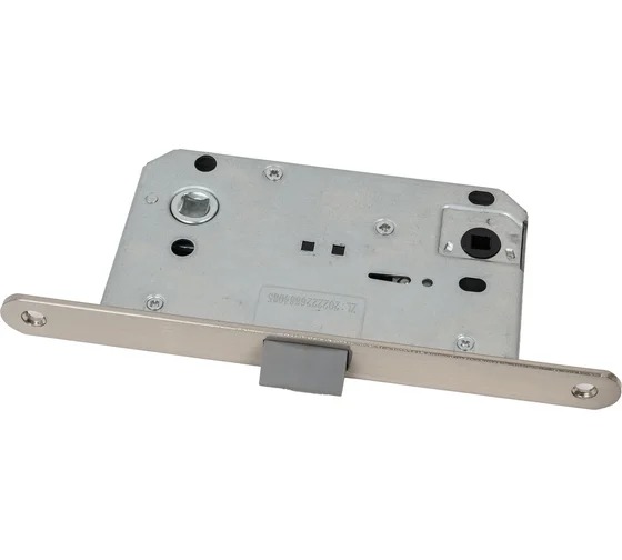 Защелка сантехническая бесшумная Rucetti RP1895 SN Цвет - белый никель 9014489