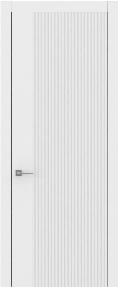 Лайн 5, Line, Экошпон, Шагрень белая