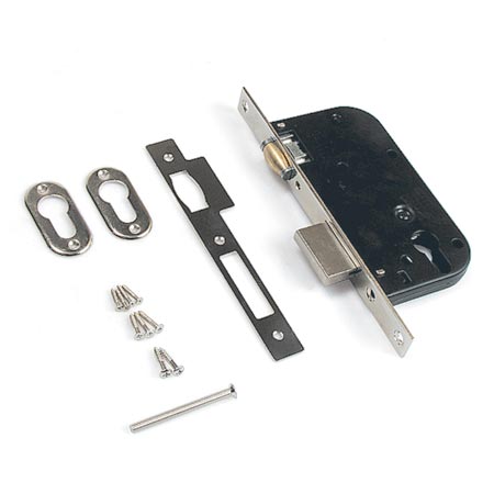 Замок врезной Apecs 30-R-CR хром 6365