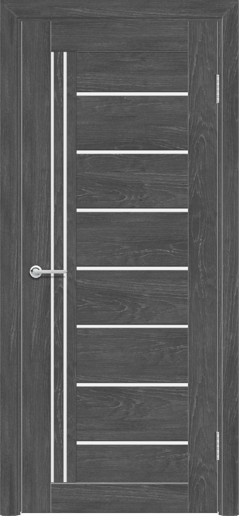 Т60, Дуб графит, Белое матовое