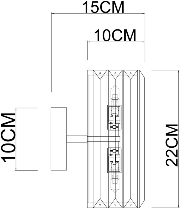 Бра Santorini A1049AP-2GO