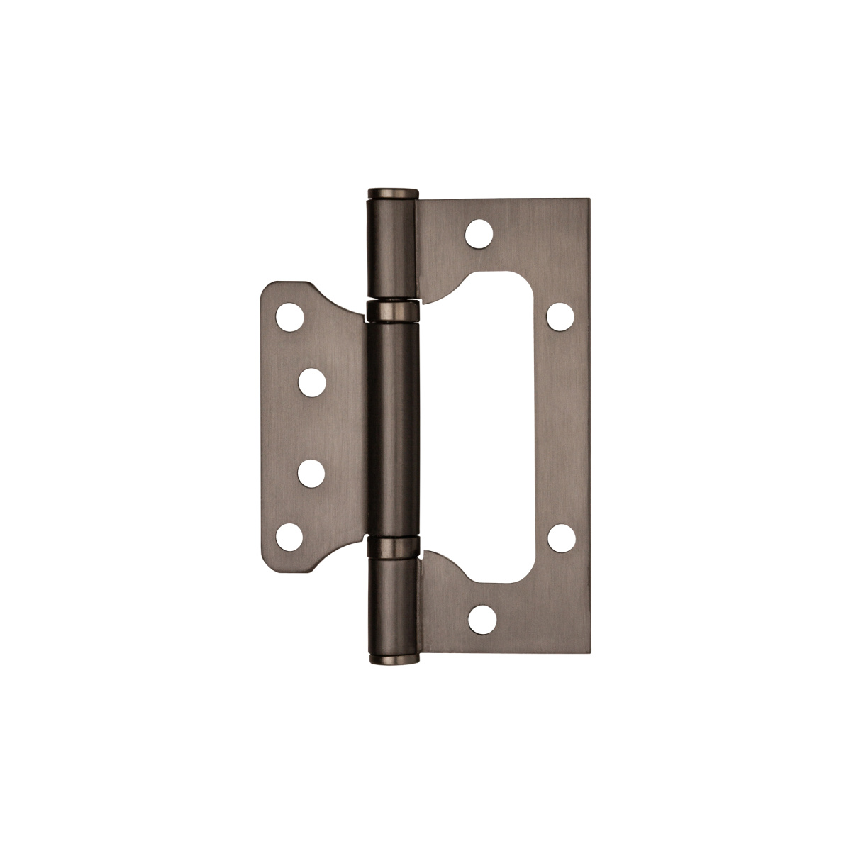 Петля универсальная накладная без врезки Ajax IN4000W GR (100/P-2B 100x2,3) графит 58223