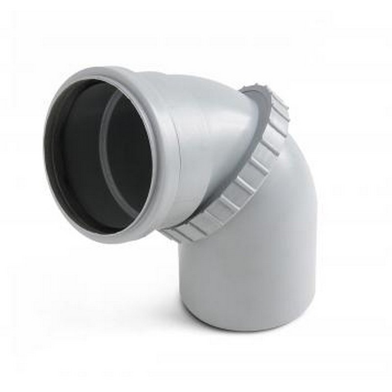 Отвод поворотный для внутренней канализации