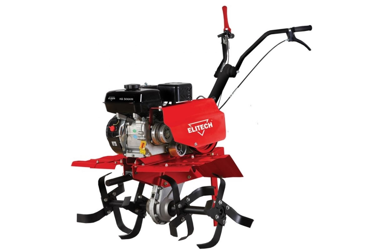 Мотоблок бензиновый Elitech КБ 506КM