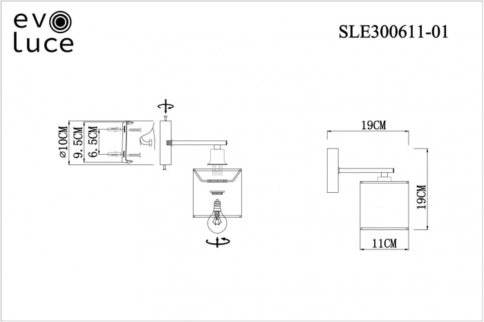 Бра Essenza SLE300611-01