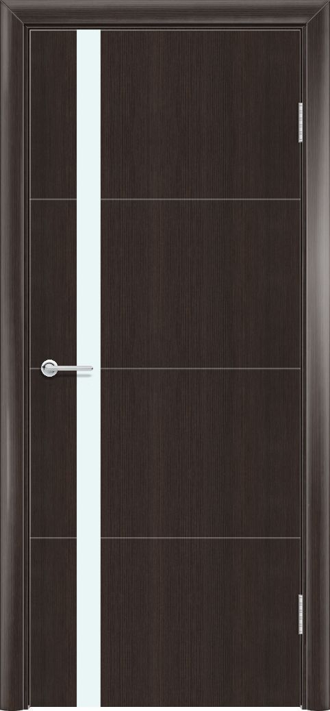 M58, Темный орех рифленый, Лакобель белый