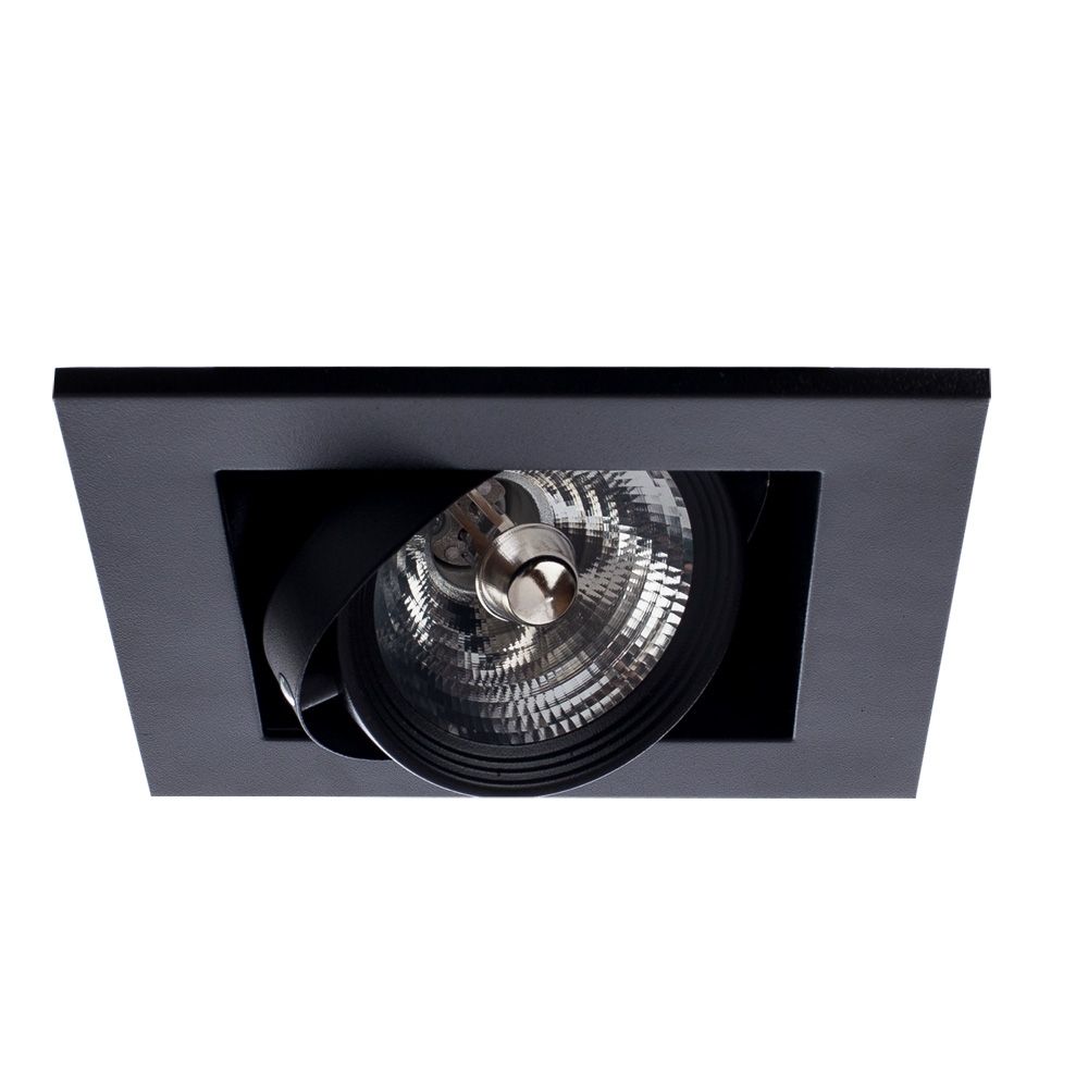 Встраиваемый точечный светильник CARDANI A5930PL-1BK