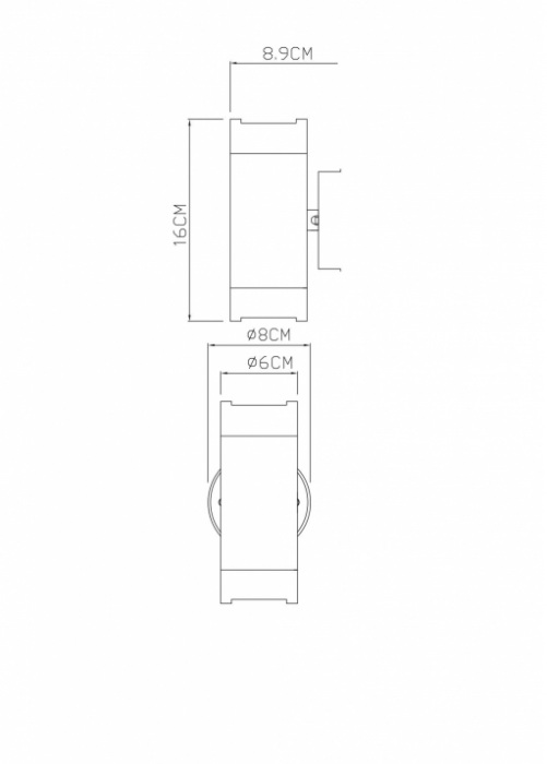 Архитектурная подсветка Atlas A3503AL-2BK
