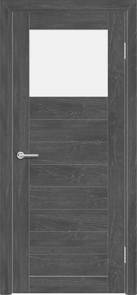 Т35, Дуб графит, Белое матовое