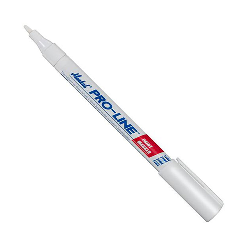Маркер-краска с тонким наконечником Markal Pro-Line Fine промышленный, 1,5 мм, белый 96871