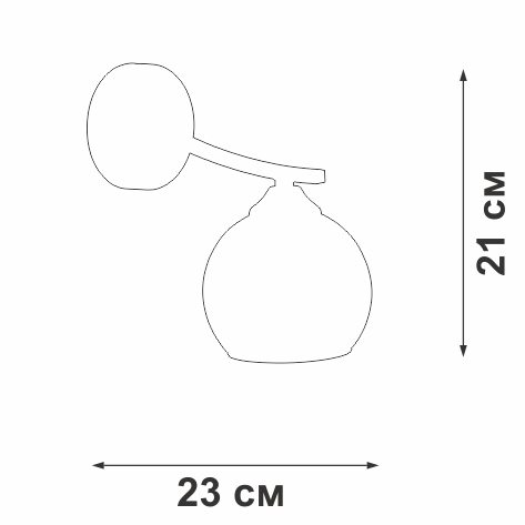 Бра V4285-1/1A